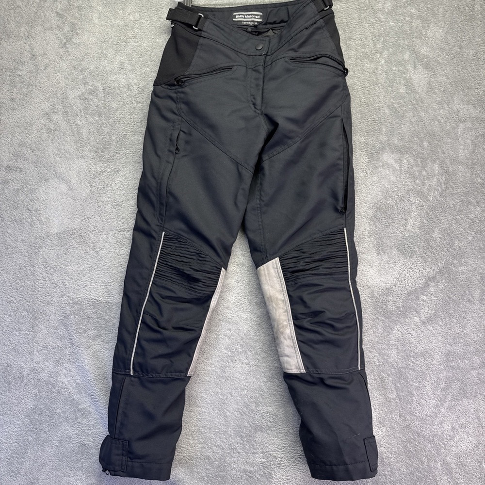 BMW Motorrad Santiago Pants Mens 36x29 Black Motorcycle Riding Snow Lined Gear